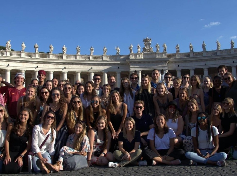 Rome Basilica Group Photo